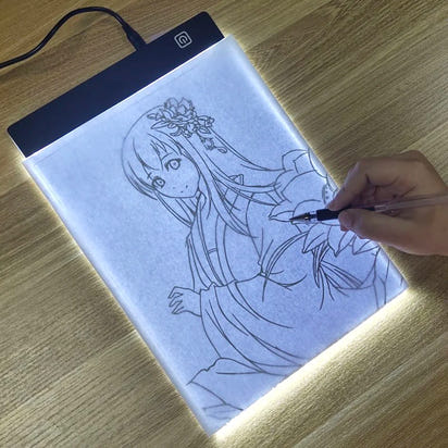 LED Drawing Copy Pad for Kids
