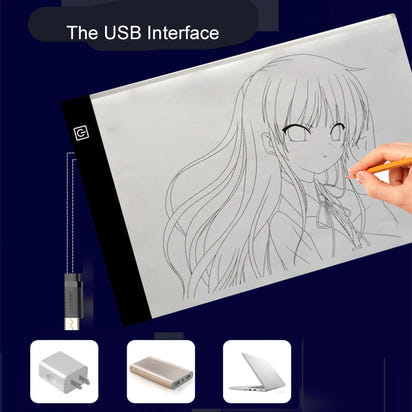 LED Drawing Copy Pad for Kids