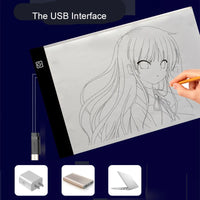 LED Drawing Copy Pad for Kids