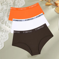 3-Pack Cotton Letter-Belt Women’s Underwear