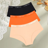 3-Pack Cotton Letter-Belt Women’s Underwear